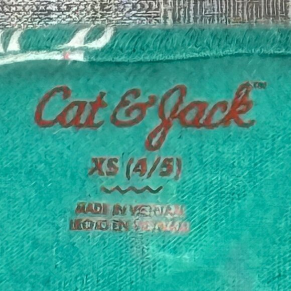 Cat & Jack - Girls Short Sleeve Unicorn Dress with Pockets - Size XS (4/5) - Picture 6 of 6